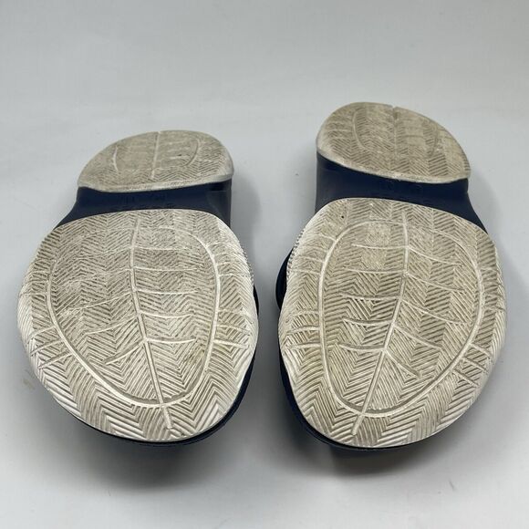 Crocs Swiftwater Deck Thong Sandals Mens 11 Blue Slip On Flip Flops Comfort - Picture 14 of 15